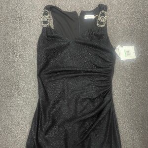 $320 Calvin Klein Designer Gown Dress Reflective Patterns And Decorative Charm